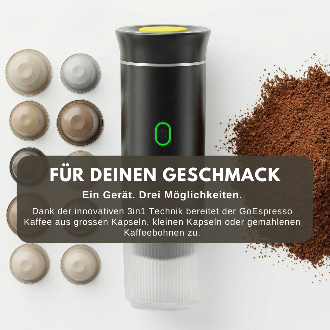 GoEspresso -Espresso Genuss wo immer du willst