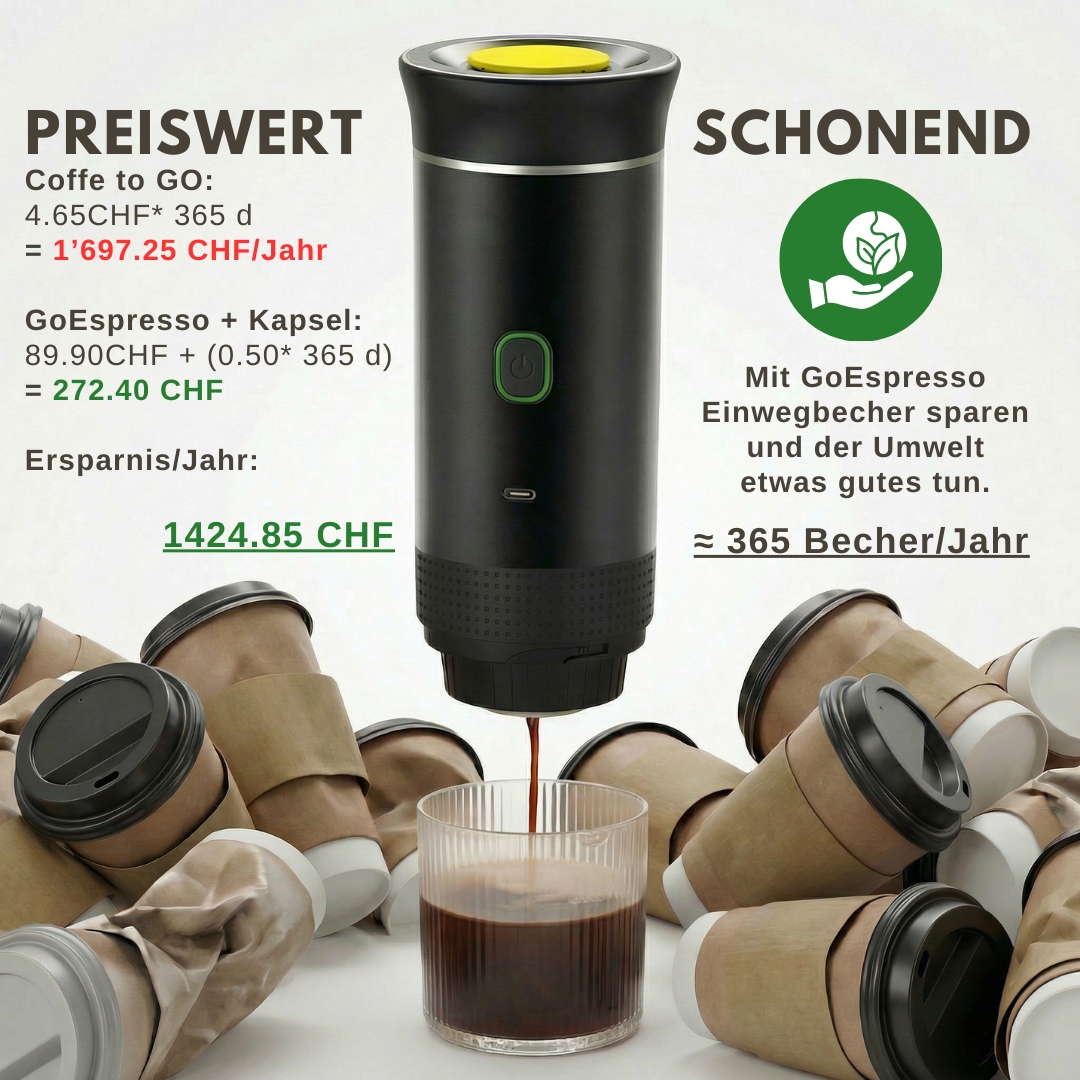 GoEspresso -Espresso Genuss wo immer du willst
